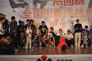 OPEN舞团-红星美凯龙广场街舞比赛照片2011-8-28