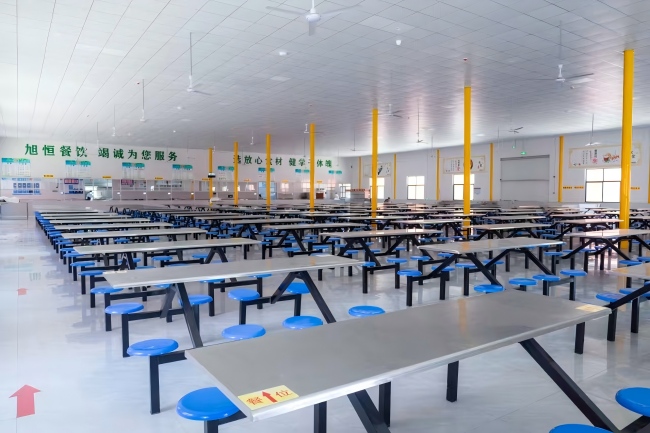 河北工业数控技工学校食堂