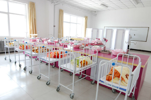 河北女子学院护理专业母婴护理实训室