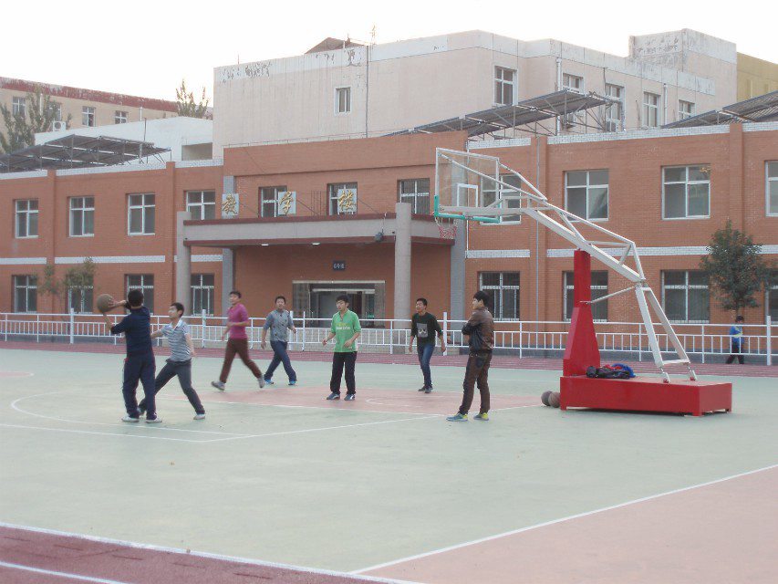 河北省信息工程学校篮球场