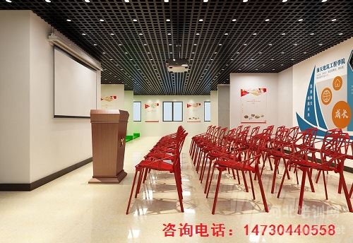 唐山职业技术学院海天装饰集团订单班上课教室