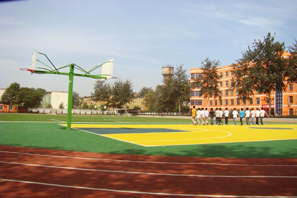 石家庄北方医学中等专业学校操场