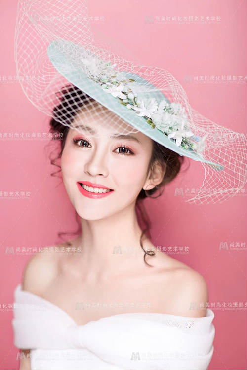 张家口尚美时尚新娘妆作品