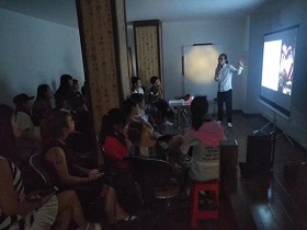 张家口尚美时尚摄影专业学生上课实景