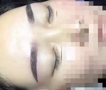 张家口尚美时尚化妆摄影艺术学校纹绣作品