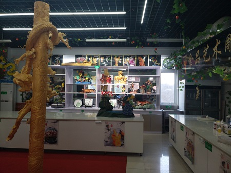 邯郸北方职业学校广平分校食品艺术雕刻教室