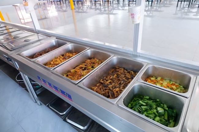 河北省工业数控技工学校食堂菜品