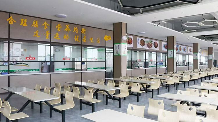 石家庄精英艺术高中学生食堂