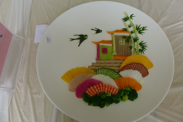 石家庄市旅游学校在全国职业院校烹饪技能大赛