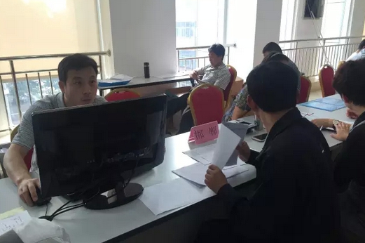 2015年河北省中等职业学校第二次集中录取现场