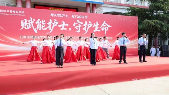 石家庄冀联学校舞蹈社表演