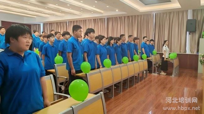 石家庄铁路职业高级技工学校精英班开营现场